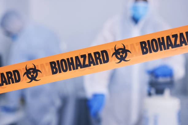 Professional Infectious Disease Decontamination technician working in Henderson, NE
